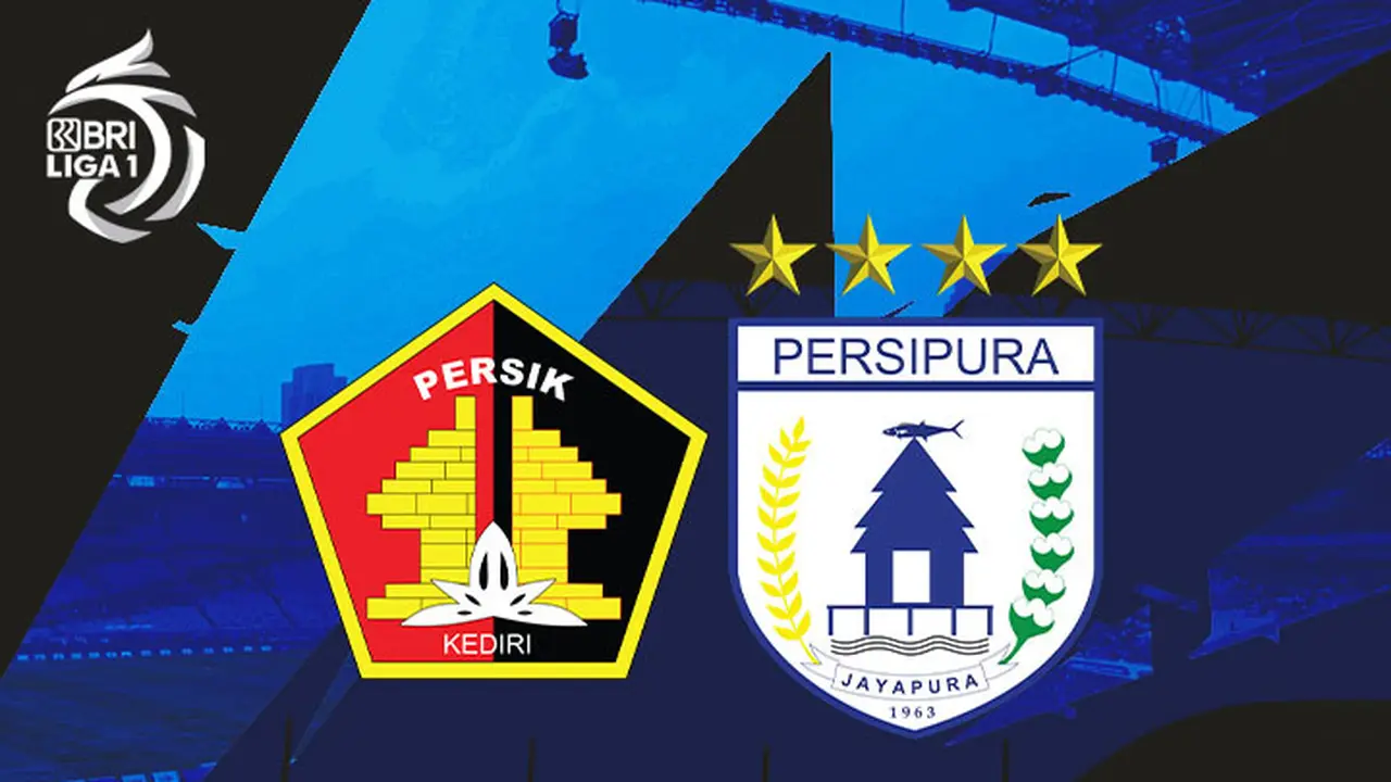 BRI Liga 1 - Persik Kediri Vs Persipura Jayapura