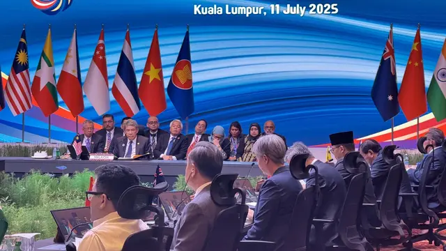 Pertemuan Tingkat Menteri EAS ke-15 di Kuala Lumpur, Malaysia, Jumat (11/7/2025). (Dok. Kemlu RI)