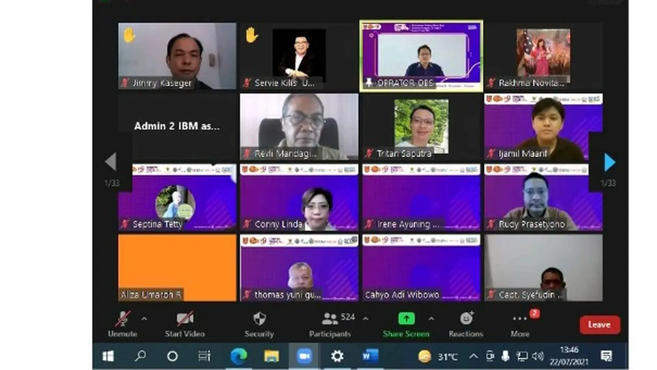 2 Kementerian Bahas Peluang Bisnis Digital di Webinar IBM Asmi