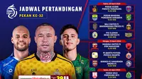 Jadwal Siaran Langsung BRI Liga 1 2023/2024 Pekan Ke-32 di Vidio. (Sumber: dok. vidio.com)