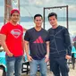 Rico Verald, Afdhal Yusman dan Choky Andriano (Foto: Instagram/@afdhal_yusman)