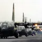 C-130 Hercules Milik TNI Angkatan Udara. (Dokumentasi TNI AU)