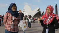 Shofa Ramadhina terpilih dari 1000 mahasiswa yang mendafta Education Fun Holiday Goes to Sydney pada Desember tahun lalu.