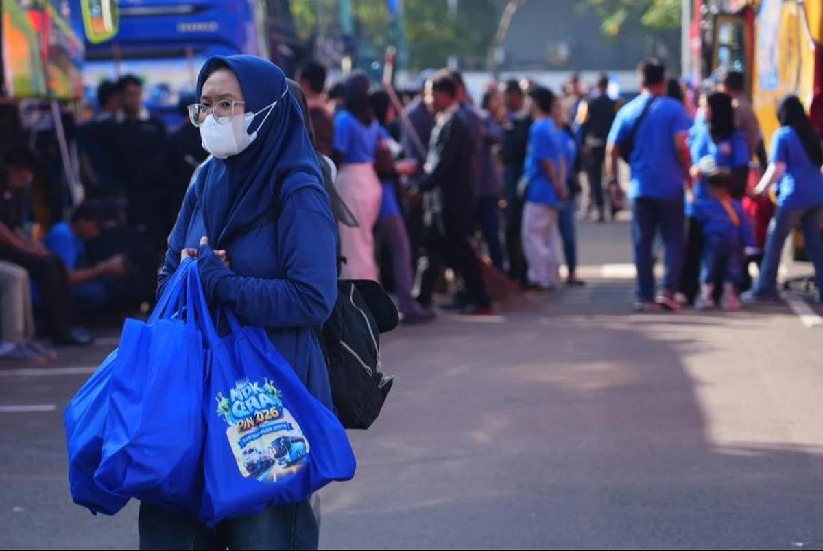 FOTO: Mudik Ceria PAN 2026 Berangkatkan Ribuan Warga Pulang Kampung Gratis