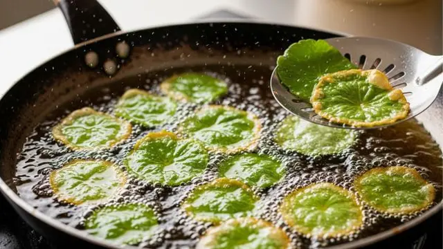 Teknik Penggorengan Keripik Pegagan yang Crispy