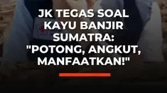 Ketua Umum PMI Jusuf Kalla meninjau langsung lokasi terdampak banjir di Kel. Koto, Kec. Pauh, Padang, Sabtu (20/12). JK menekankan pentingnya penanganan cepat terhadap penumpukan kayu di sungai yang memperparah kerusakan pascabanjir.

Menurut JK, banyaknya kayu yang terbawa arus dan menumpuk di s...