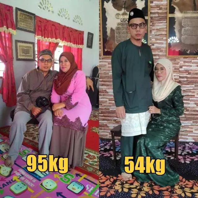 Wanita Malaysia berhasil turun 40kg