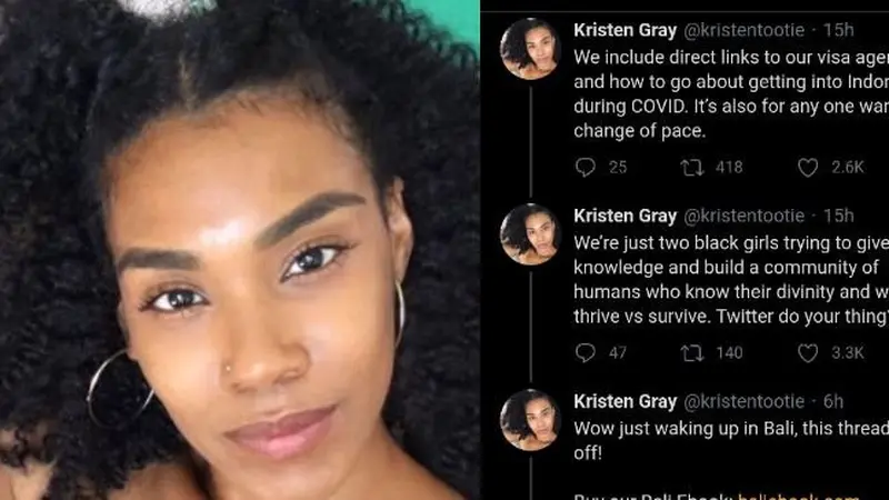 6 Fakta Kristen Gray WNA Viral yang Ajak Turis Menetap di Bali, Diburu Pihak Imigrasi