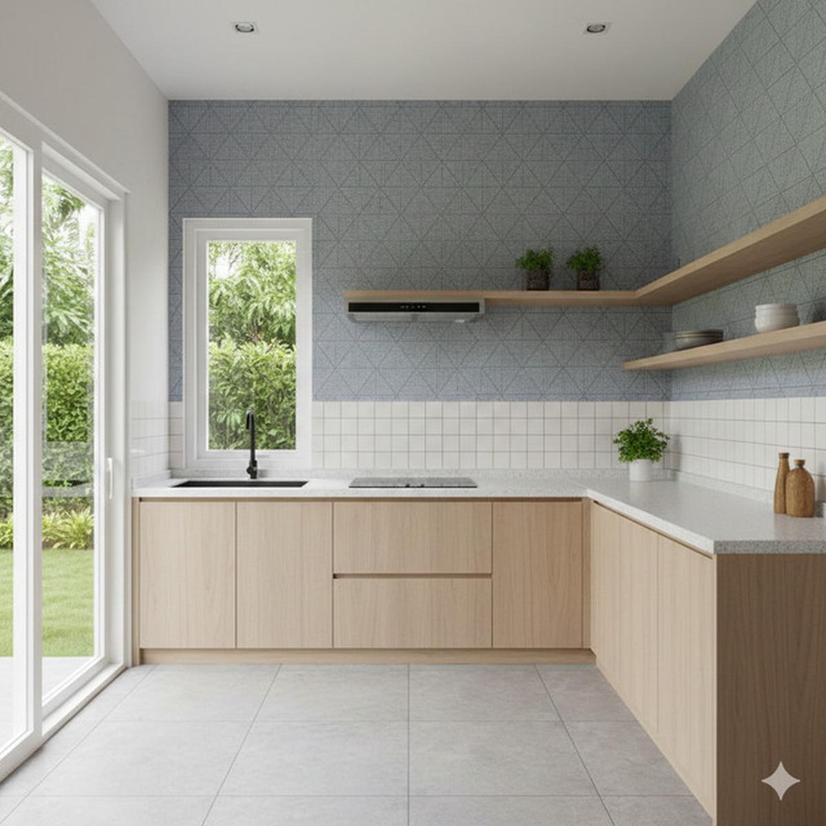 7 Model Dinding Dapur Minimalis yang Estetik, Bikin Tampak Lebih Luas