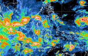 Citra inframerah satelit cuaca Himawari-9 per tanggal 15 Desember 2025. (Liputan6.com/ Dok BMKG)