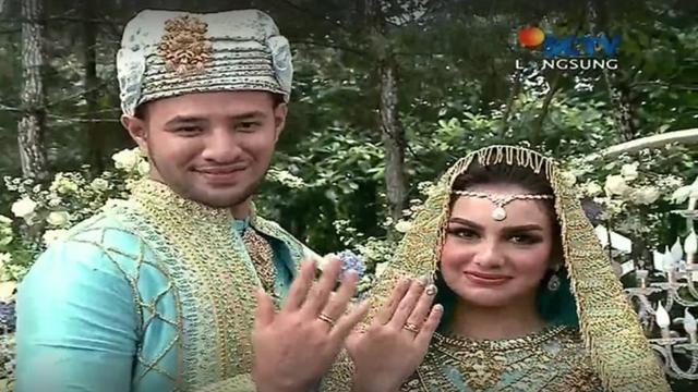 Pernikahan Ammar Zoni - Irish Bella (SCTV/ Vidio.com)