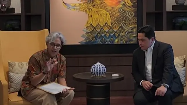 Erick Thohir di HUT ke-78 RI