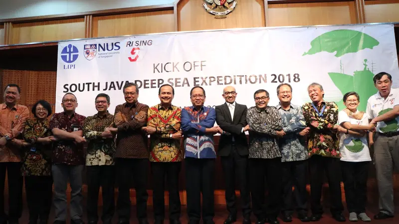 Kick Off Ekspedisi dilakukan di LIPI, Jakarta pada 23 Maret 2018 oleh Menristekdikti RI, Plt. Kepala LIPI, Dubes RI untuk Singapura, Dubes Singapura untuk Indonesia, serta Direktur Asia Tenggara (Kemlu)