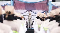 Ribuan Petugas Haji Dikukuhkan, Menhaj: Pelayanan ke Jemaah Adalah Wajah Negara