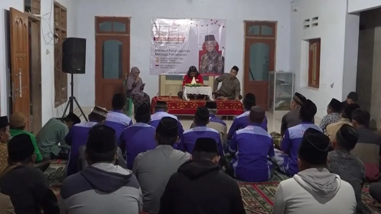 Sukarelawan Gus-Gus Nusantara (GGN) dukung Ganjar Pranowo menggelar Ngaji Bareng lintas komunitas. (Istimewa)