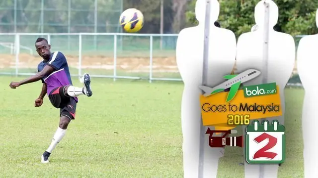 Makan Konate Latihan Bersama T-Team Malaysia