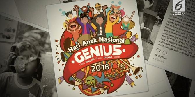 VIDEO: Unggahan Selebritas Ramaikan Hari Anak Nasional 2018