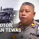 Mobil vs Motor, Satu Korban Tewas