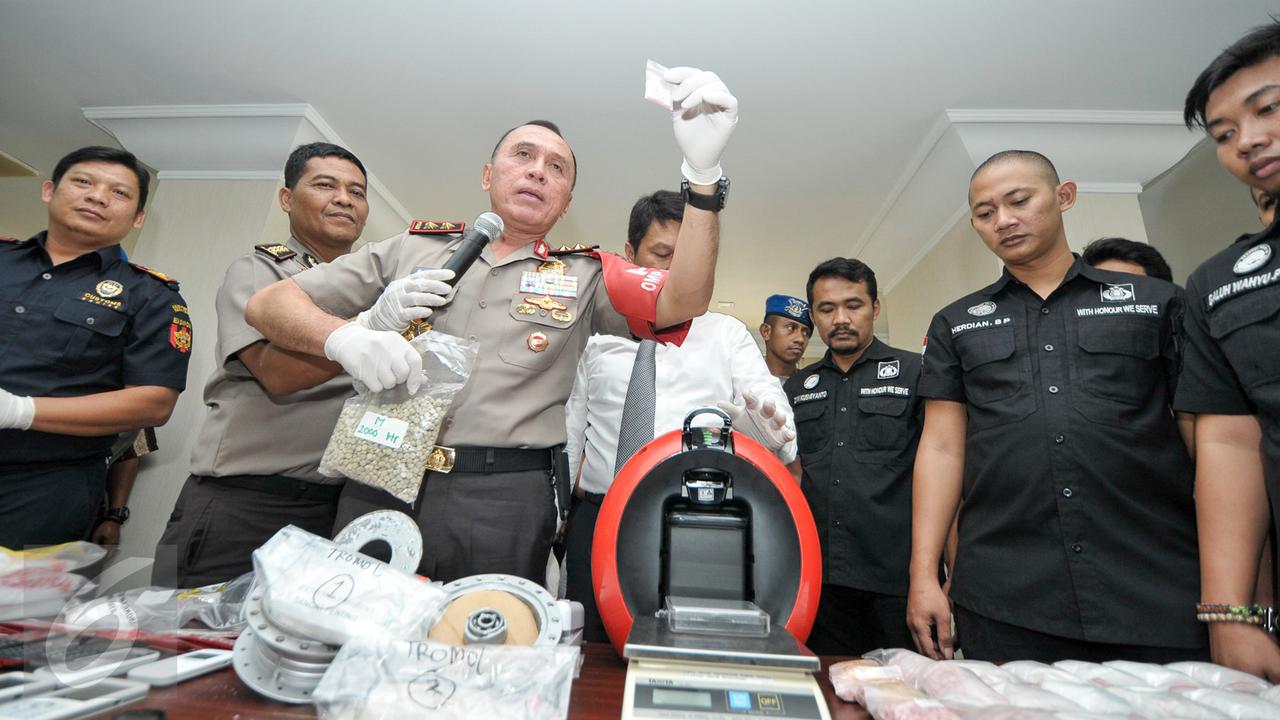 20170111-Polda Metro Jaya Gagalkan Peredaran Narkoba-Jakarta