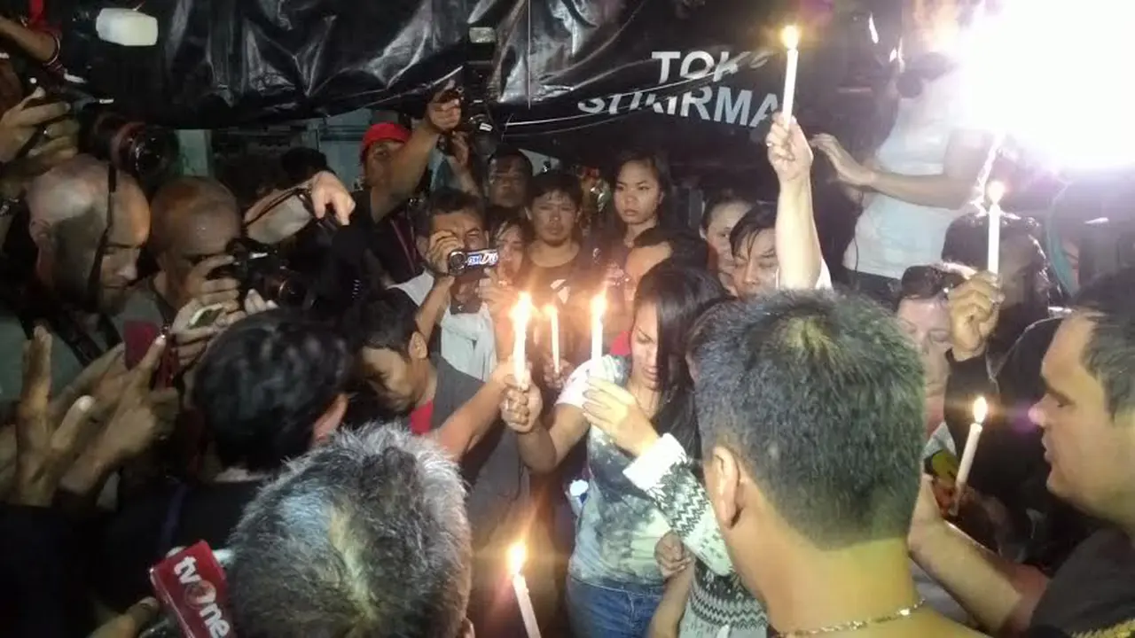 Lilin Harapan dan Doa Untuk Para Terpidana Mati