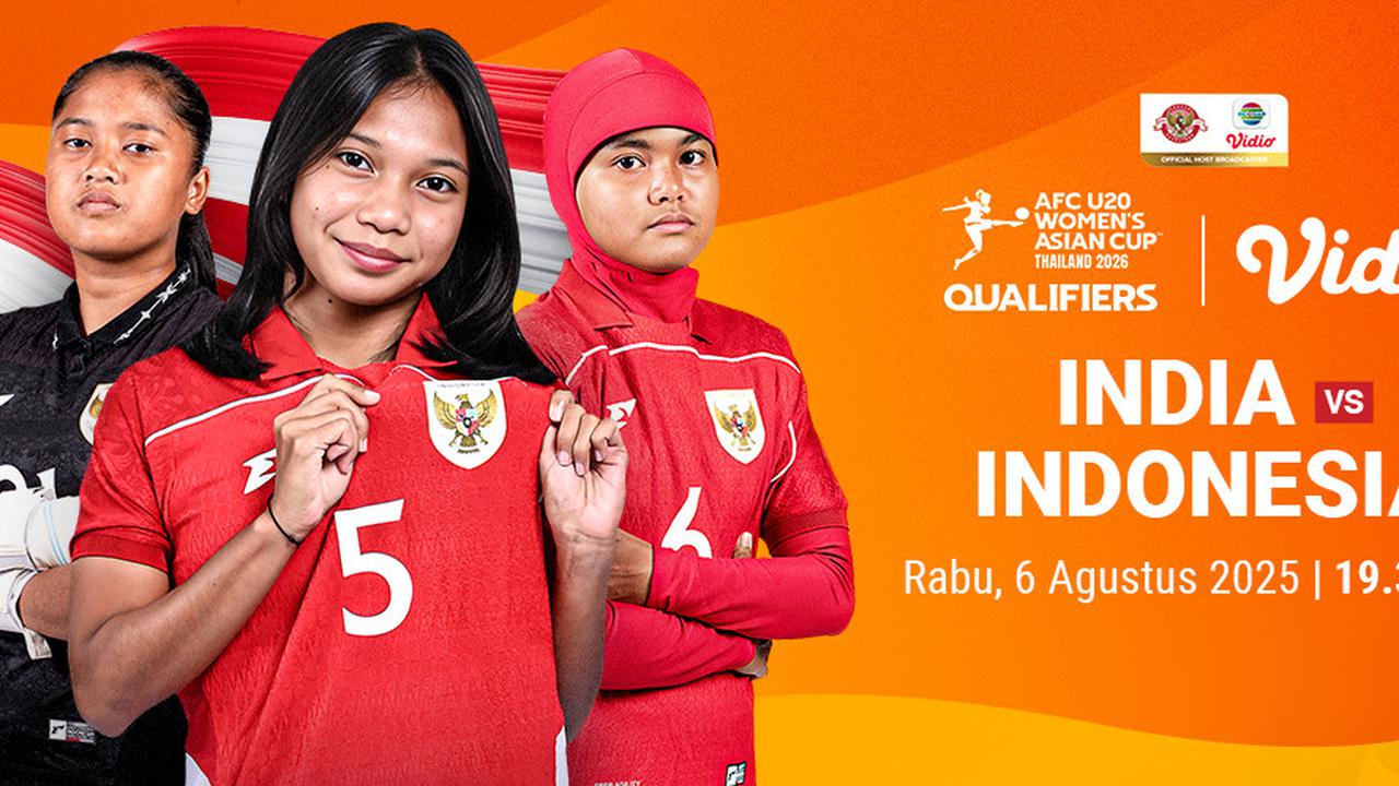 Siaran Langsung India vs Indonesia - AFC U-20 Women’s Asian Cup 2026 Qualifiers di Vidio