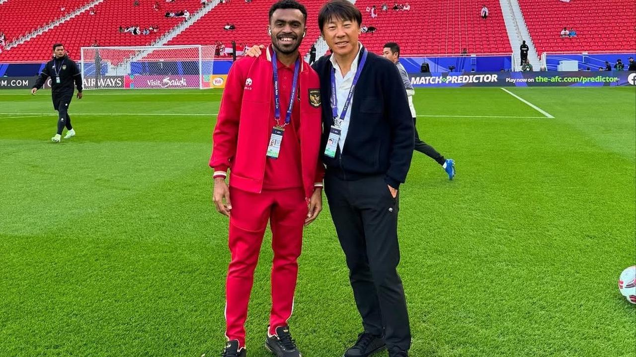 Pesan perpisahan emosional pemain TImnas Indonesia ke Shin Tae-yong