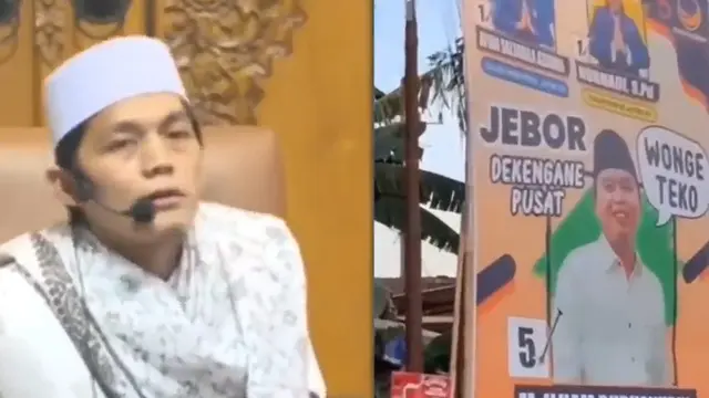 Gus Iqdam informasikan kalau Jebor ikut Nyaleg (SS: YT Islam Populer)