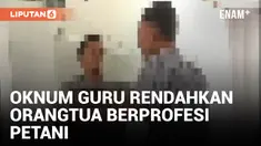 Duh! Oknum Guru di Takalar Rendahkan Profesi Petani Orangtua Siswa