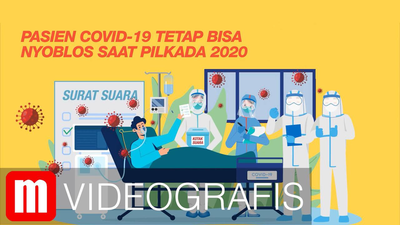 VIDEOGRAFIS: Pasien Covid-19 Tetap Bisa Nyoblos Saat Pilkada 2020