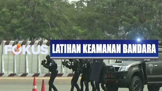 Bandara International Seokarno Hatta merupakan salah satu obyek vital yang harus tetap dijaga keamanannya.