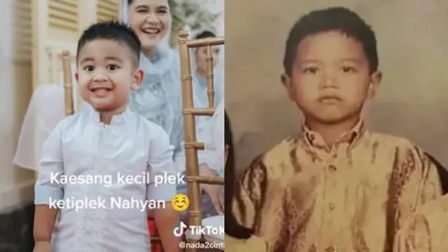 6 Potret Masa Kecil Kaesang Pangarep, Disebut Mirip Nahyan