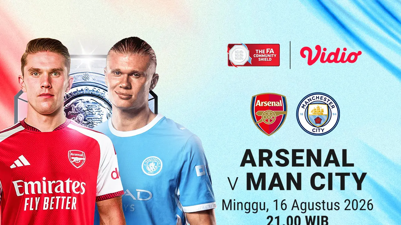 Arsenal vs Manchester City - FA Community Shield 2026