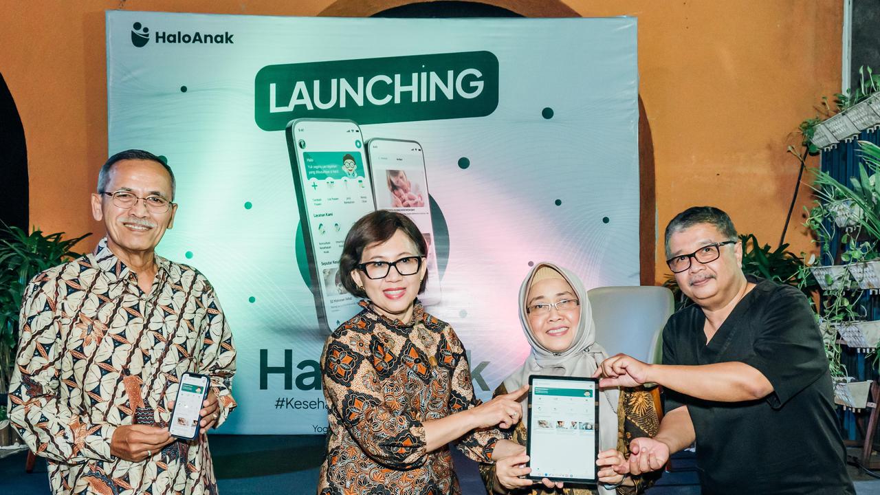 PT Husada Delapan Dua meluncurkan HaloAnak, aplikasi berbasis Android dan iOS yang secara khusus melayani kesehatan dan imunisasi anak. (Liputan6.com)