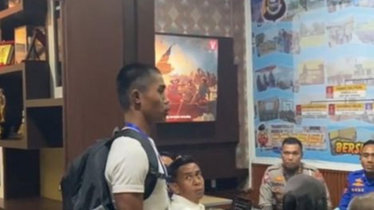 Casis Berhasil Lari 8 Putaran saat Tes Masuk Polri<br>