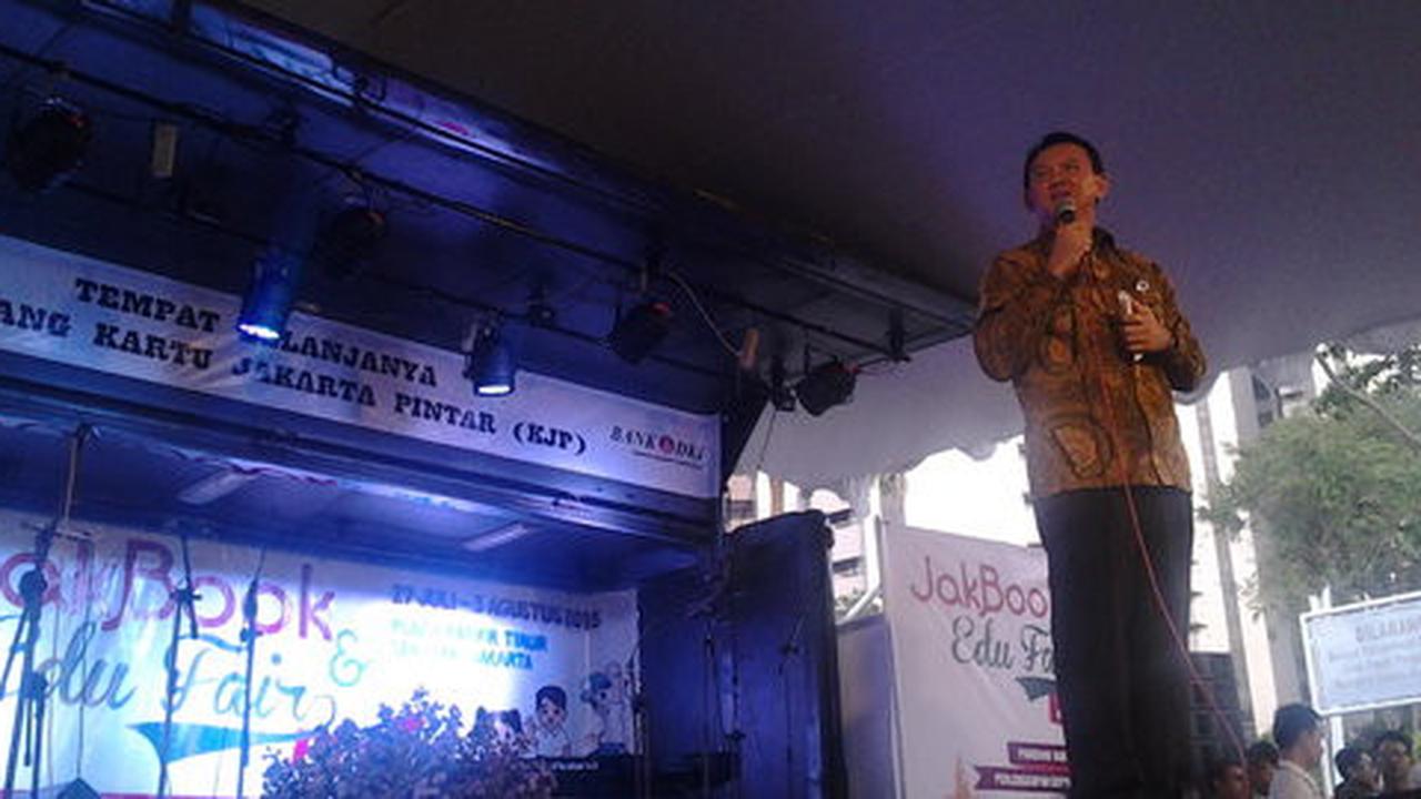 Cerita Ahok maki panitia JakBook & Edu Fair jual barang kemahalan