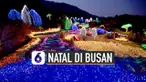 Persiapan Natal, jalan-jalan di Kota Busan diterangi lampu warna-warni. Salah satunya di Gwangbok-ro yang akan jadi tuan rumah Festival Pohon Natal Busan ke-11.