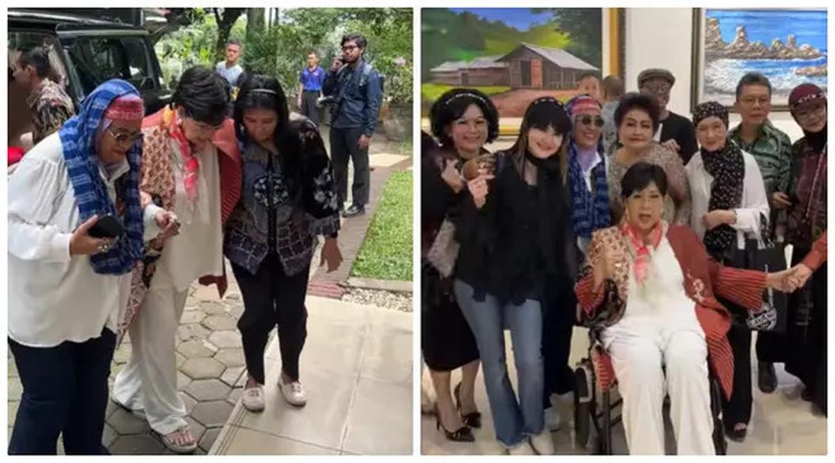 6 Potret Titiek Puspa Penuhi Undangan SBY dan Kumpul Bareng Artis Senior Sebelum Sakit