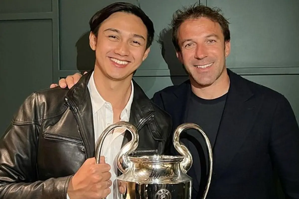 8 Momen Caesar Hito Bertemu Alessandro Del Piero, Penuh Haru Bahagia