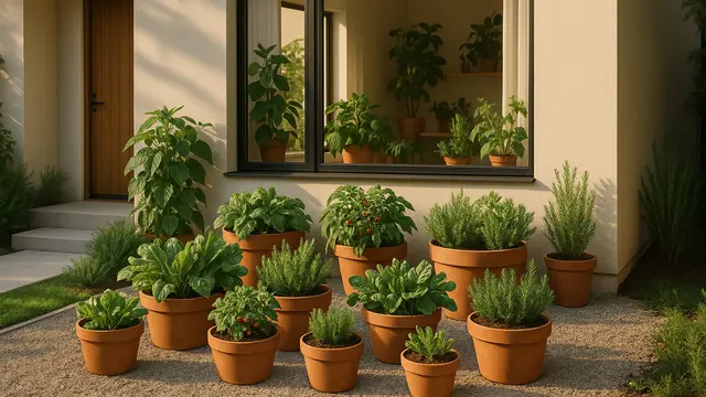 Ide Kebun Sayur Minimalis Depan Rumah