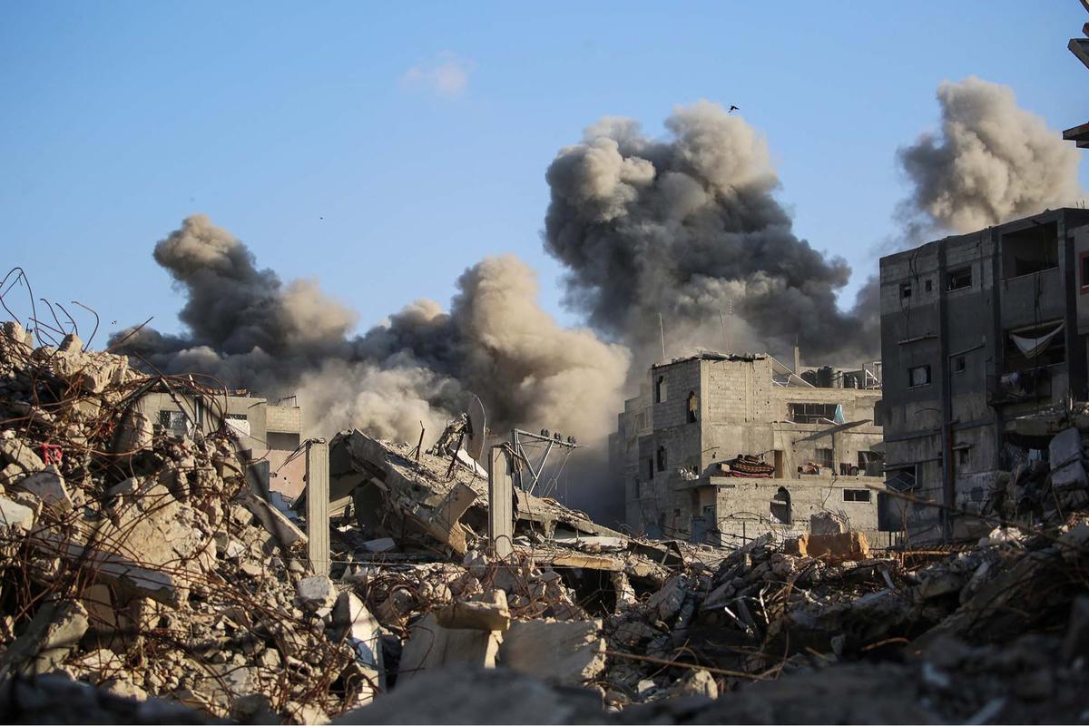FOTO: Gencatan Senjata Runtuh, Serangan Israel di Gaza Tewaskan 11 Warga Palestina