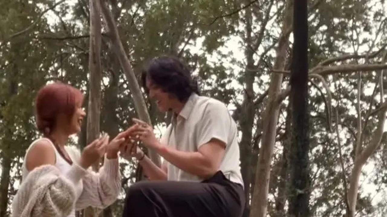 7 Potret Nadin Amizah Dilamar Faishal Tanjung di Taman, Romantis Pamer Cincin