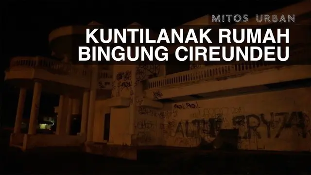 Rumah megah yang telah kosong 16 tahun terkenal dengan sebutan Rumah Bingung. Di tempat ini sosok kuntilanak konon kerap muncul