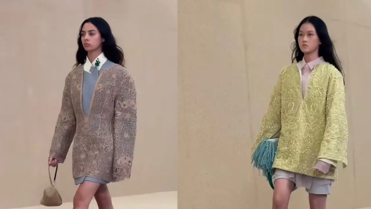 Desainer Sapto Djojokartiko kembali menghelat pegelaran busana untuk koleksi Spring/Summer 2025. (Dok: dyah)
