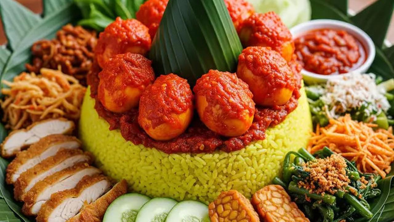 Resep Bikin Tumpeng dan Apa Saja Topingnya, Ini Daftarnya