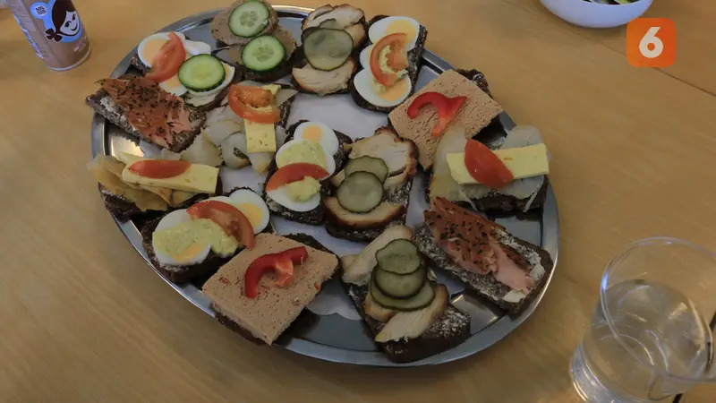Roti Lapis, Sandwich, Denmark, Smorrebrod