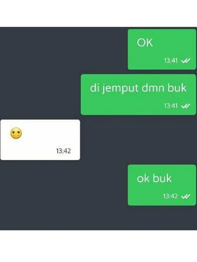6 Chat Ojol Tanya Alamat ke Pelanggan Ini Malah Bikin Tepuk Jidat