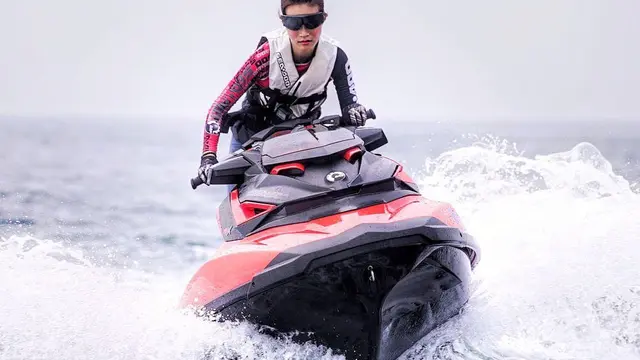 Penampilan sporty Patricia Gouw saat olahraga. (Sumber: Instagram/patriciagouw)