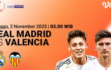 Nonton LaLiga 2025/26: Real Madrid vs Valencia Tayang di Vidio