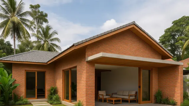 Desain Rumah Tropis Modern tanpa AC yang Sejuk dan Nyaman (Foto: ChatGPT)