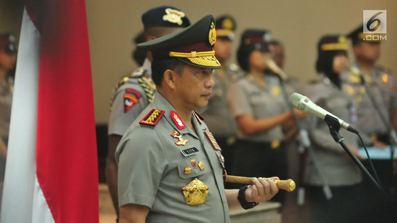 Kapolri Resmi Lantik Lima Kapolda Baru